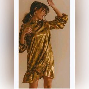 Zara printed dress